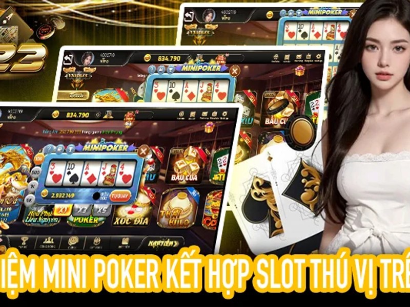 Người chia bài đang chia các lá bài Baccarat trên bàn chơi trực tuyến